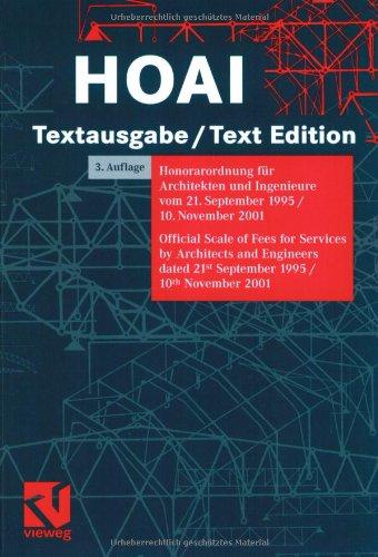 HOAI: Textausgabe/Text Edition