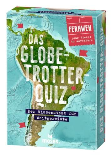 Moses. Das Globetrotter-Quiz – Der Wissenstest für Weitgereiste, Unterhaltsames Rate-Quiz mit 75 abwechslungsreichen Fragen und Aufgaben rund um den Globus, Für Jugendliche und Erwachsene