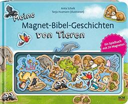 Meine Magnet-Bibel-Geschichten von Tieren: Ein Spielbuch mit 20 Magneten