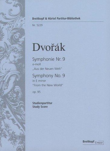 Symphonie Nr. 9 e-moll op. 95 - Aus der Neuen Welt - Breitkopf Urtext - Studienpartitur (PB 5229)