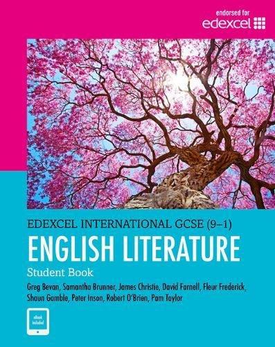 Edexcel International GCSE (9-1) English Literature Student Book: print and ebook bundle