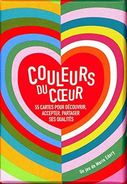 Couleurs du coeur - 55 cartes pour découvrir, accepter, partager ses qualités - Coffret