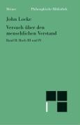 Philosophische Bibliothek, Bd.76, Versuch über den menschlichen Verstand. Teil 2. Buch 3 und 4