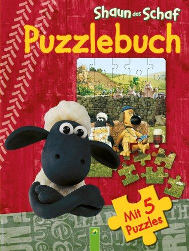 Shaun das Schaf - Puzzlebuch: 5 Puzzles á 35 Teile