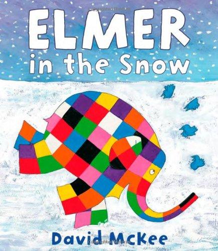 Elmer in the Snow