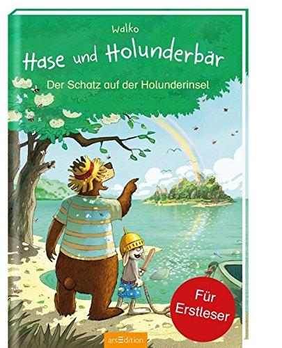 Hase und Holunderbär - Der Schatz auf der Holunderinsel: Für Erstleser