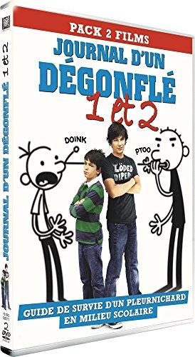 Coffret le journal d'un dégonflé : le journal d'un dégonflé ; le journal d'un dégonflé 2 : rodrick fait sa loi [FR Import]