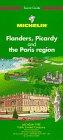 Michelin Flanders, Picardy and the Paris Region, No 1344 (Green tourist guides)