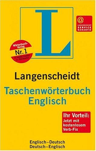 Langenscheidt Taschenwörterbuch Englisch