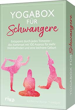 Yogabox für Schwangere: Entspannt durch jedes Trimester – das Kartenset mit 100 Asanas für mehr Wohlbefinden und eine leichtere Geburt. Begleitbuch mit Sequenzen gegen die häufigsten Beschwerden