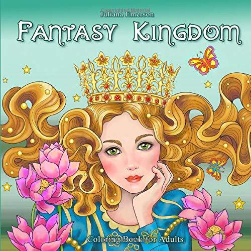 Fantasy Kingdom Coloring Book for Adults