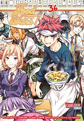 Food Wars - Shokugeki No Soma 36: Heiße Koch-Action im Internat – Mit Rezepten zum Nachkochen