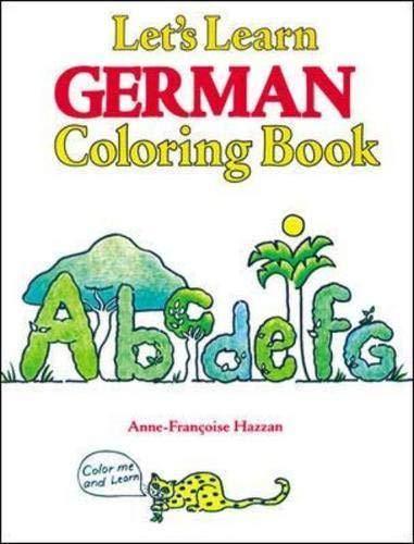 Let's Learn German Coloring Book (Let's Learn Coloring Books)