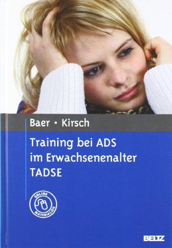 Training bei ADS im Erwachsenenalter TADSE: Mit Online-Materialien