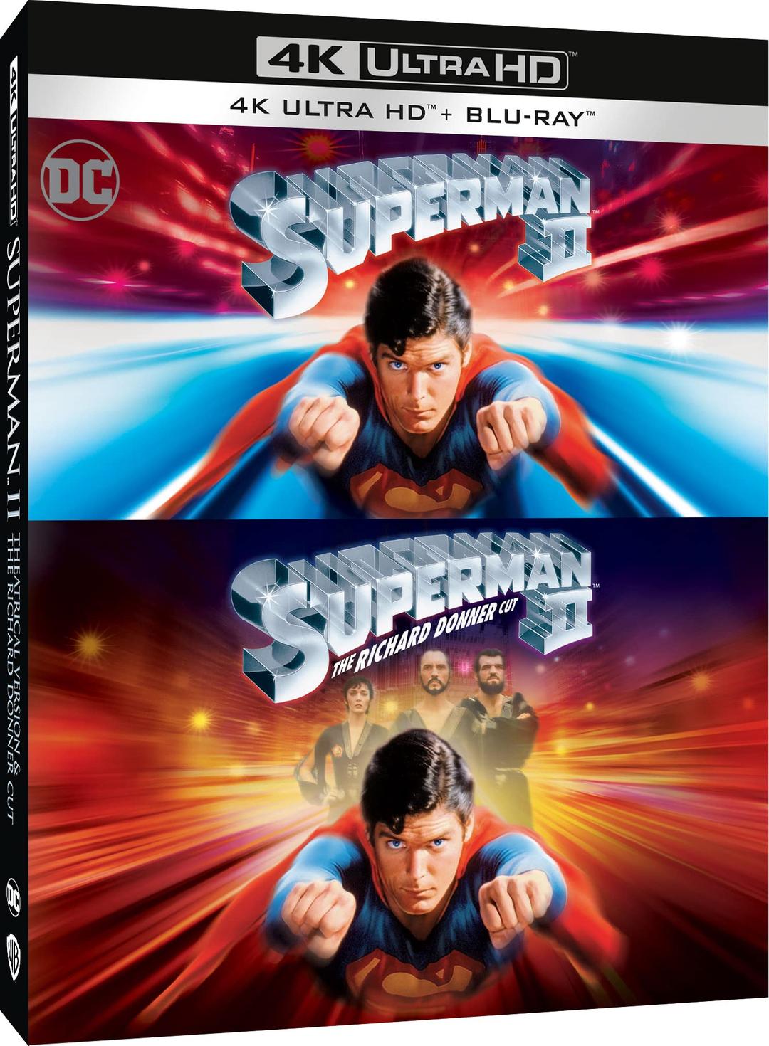 Superman II (Theatrical & Donner Cut) [4K Ultra HD] [1980] [Blu-ray] [2023] [Region Free]