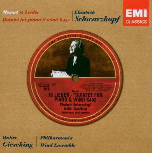 Lieder/Klavierquintett Kv 452