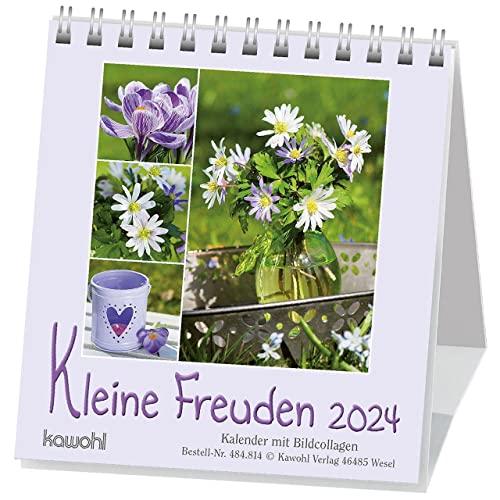 Kleine Freuden 2024: Aufstell-Kalender mit Bildcollagen