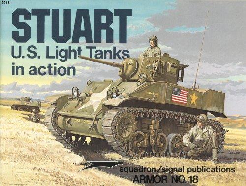 Stuart U. S. Light Tanks in Action