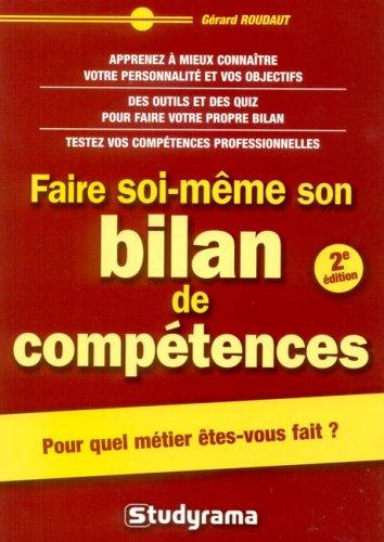 Faire soi-même son bilan de compétences