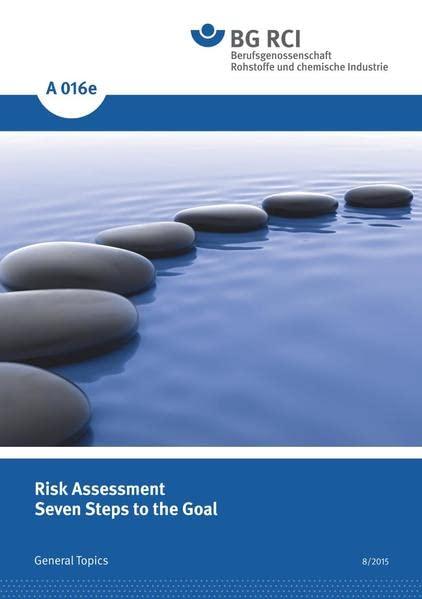 A016e Risk Assessment - Seven Steps to the Goal: General Topics (A-Reihe - Allgemeine Themen)