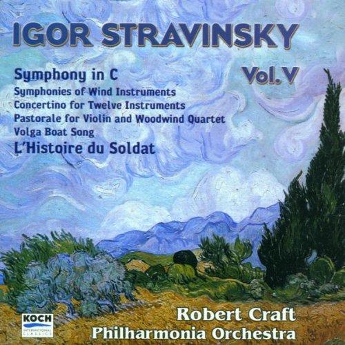 Igor Stravinsky Vol. V: Symphony in C / L'Histoire du Soldat