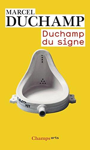 Duchamp du signe : écrits