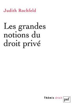 Les grandes notions du droit privé