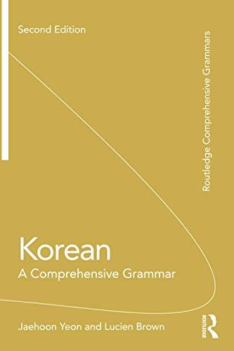 Korean (Routledge Comprehensive Grammars)