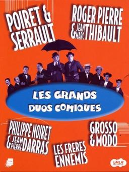 Coffret les grands duos comiques : poiret et serrault ; noiret et darras ; les freres ennemis ; grosso et modo [FR IMPORT]