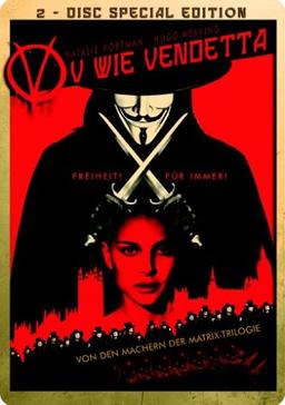 V wie Vendetta (2 DVDs, Limited Edition, Steelbook) [Special Edition]