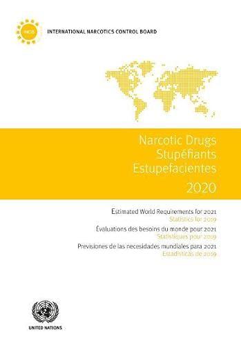 Narcotics Drugs 2020: Estimated World Requirements for 2021 - Statistics for 2019 (Narcotic Drugs / Stupéfiants / Estupefacientes)