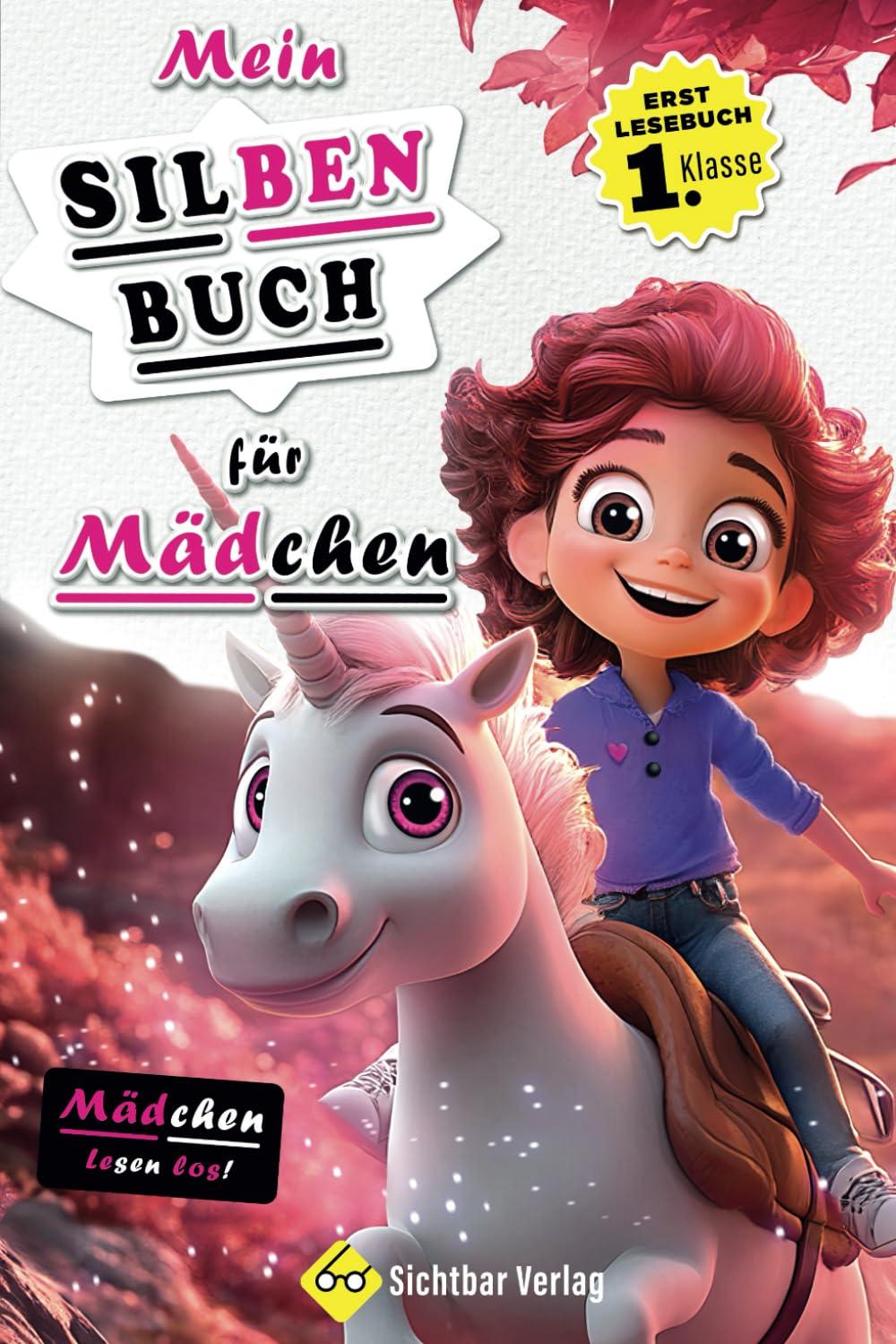 Mädchen lesen los! – Mein Silbenbuch für Mädchen (Erstlesebuch 1. Klasse)