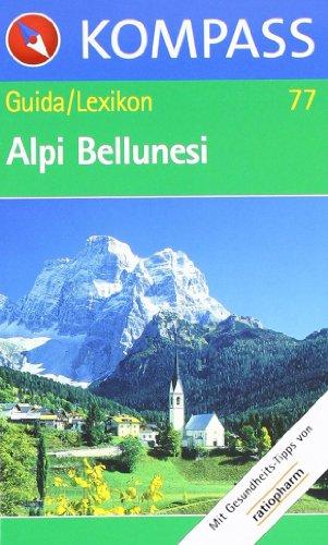 Alpi Bellunesi: Carta escursioni. Wandern. GPS-genau. 1:50.000