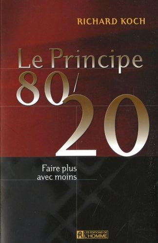 Le Principe 80/20