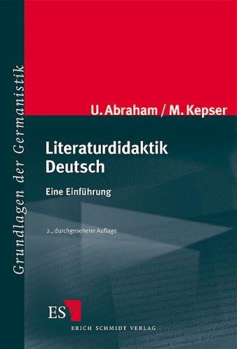 Literaturdidaktik Deutsch. Eine Einführung