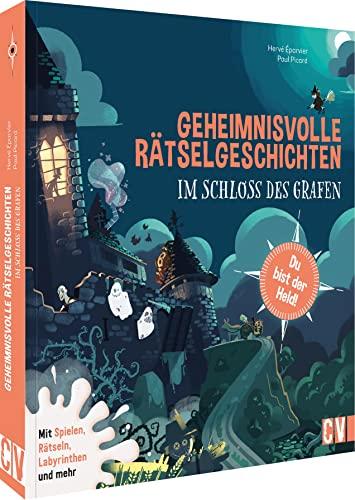 Rätselbuch Kinder – Geheimnisvolle Rätselgeschichten: Im Schloss des Grafen. Interaktive Beschäftigung für Kinder.