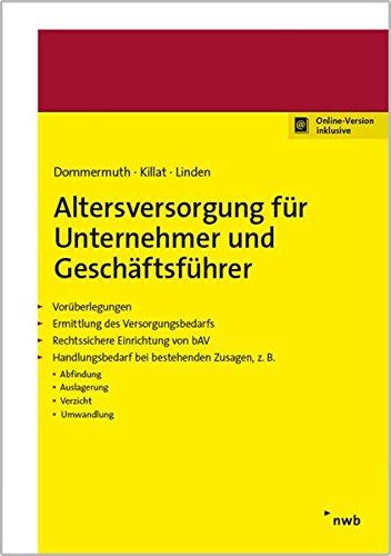 Altersversorgung für Unternehmer und Geschäftsführer