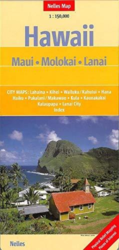 Hawaii : Maui, Molokai, Lanai: 1:150.000 (Nelles Map)