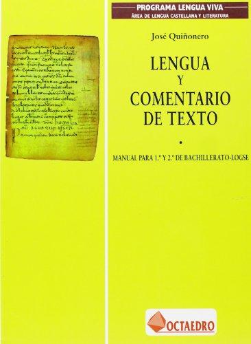 Bach 1/2 - Lengua Y Comentario De Textos (programa Lengua Viva)