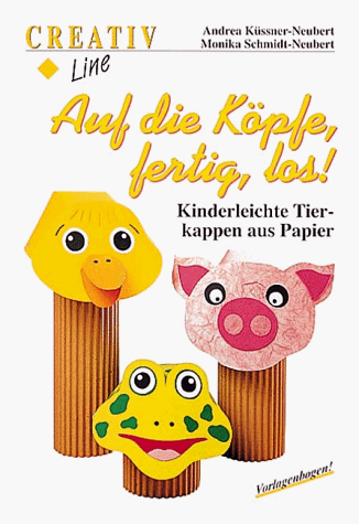 Auf die Köpfe, fertig, los. Kinderleichte Tierkappen aus Papier.