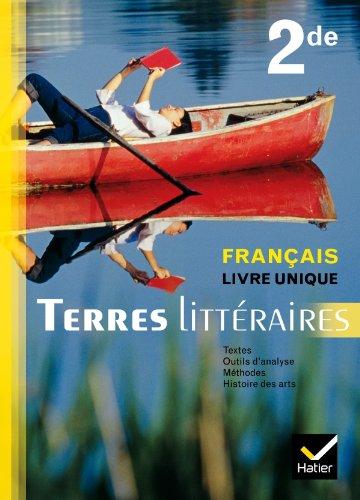 Français 2de, livre unique : grand format