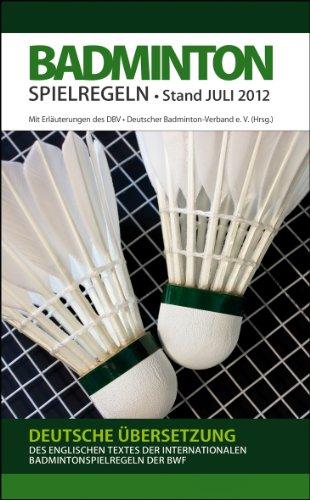 Badminton Spielregeln 2012/2013