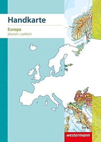 Handkarten Geographie. 10er-Set: Handkarten Geographie im 10er-Set: Europa: physisch / politisch