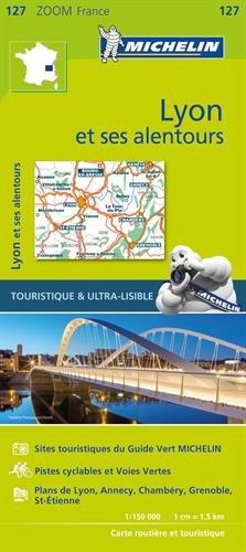 Carte Lyon et ses alentours Michelin