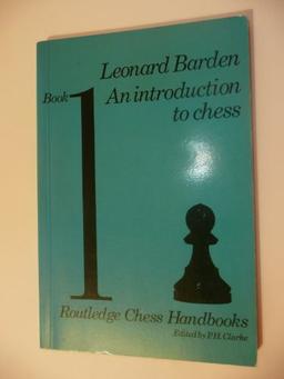 Introduction to Chess (Chess Handbooks)