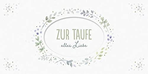 Zur Taufe alles Liebe: Kuvert für ein Geld- oder Gutscheingeschenk