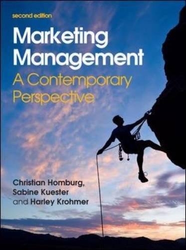 Marketing Management: A Contemporary Perspective