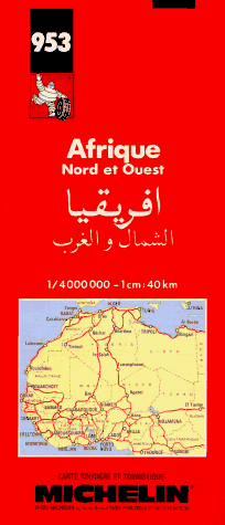 Michelin Karten, Bl.741 : Nordwest-Afrika; Afrique Notd et Ouest; Africa North & West