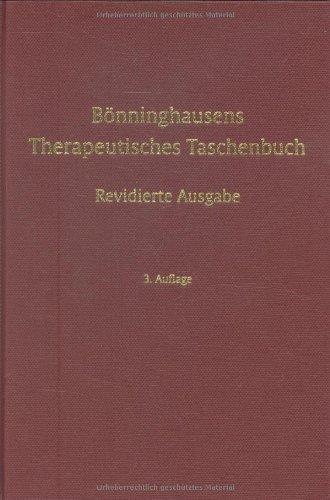 Bönninghausens Therapeutisches Taschenbuch: Revidierte Ausgabe