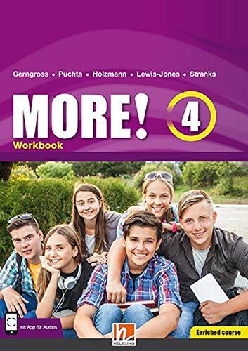 MORE! 4 Workbook Enriched Course mit E-Book+ NEU: SbNr 190481 (Helbling Languages)